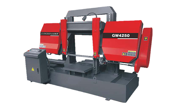 青秀GW4250双柱龙门卧式带锯床